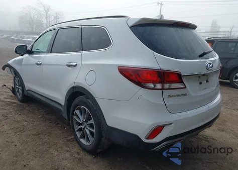 2017 Hyundai Santa Fe Se from USA, damaged, VIN KM8SMDHF5HU169945